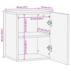 Mueble colgante con almacenamiento Multicolor 38 x 33,5 x 48 cm