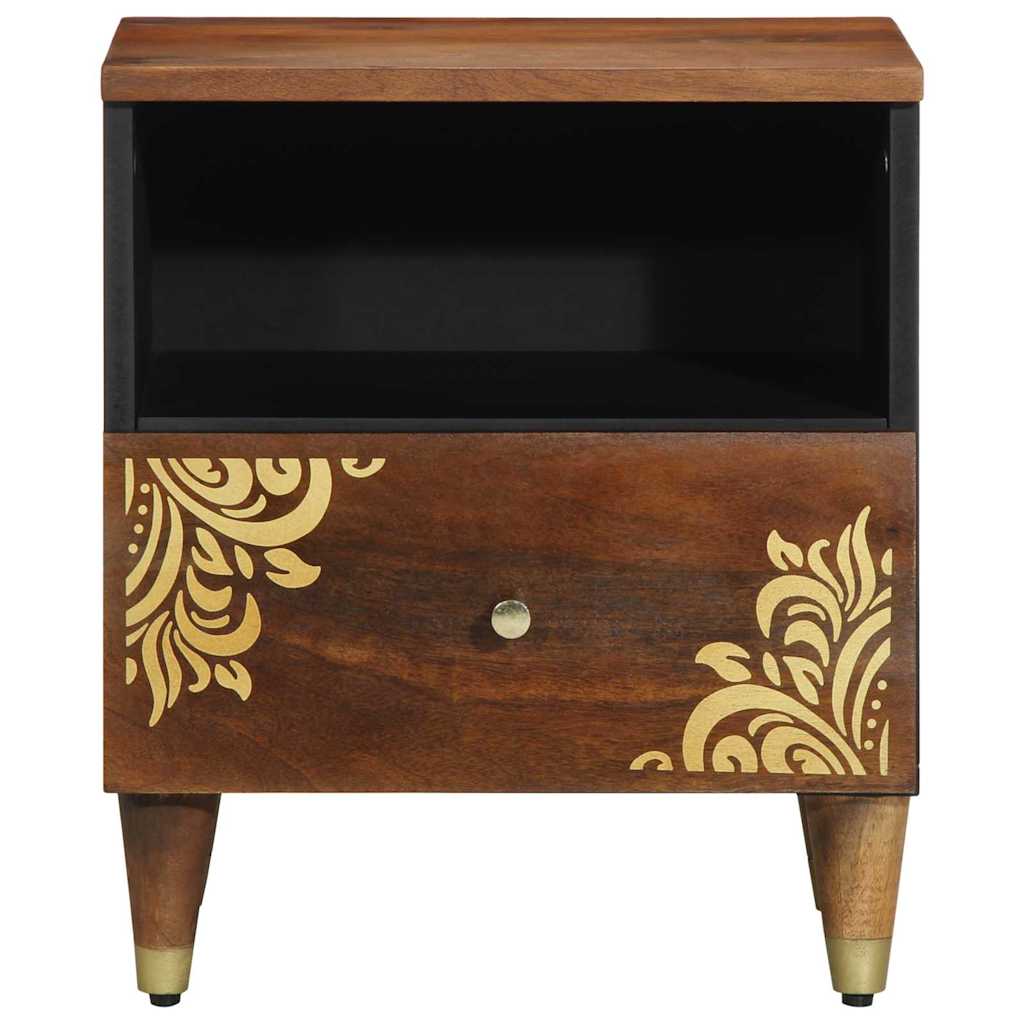 Armario de Noche con cajón Marrón miel 40 x 33 x 46 cm