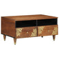 Mesa de Café Marrón miel 80 x 54 x 40 cm Madera de mango maciza