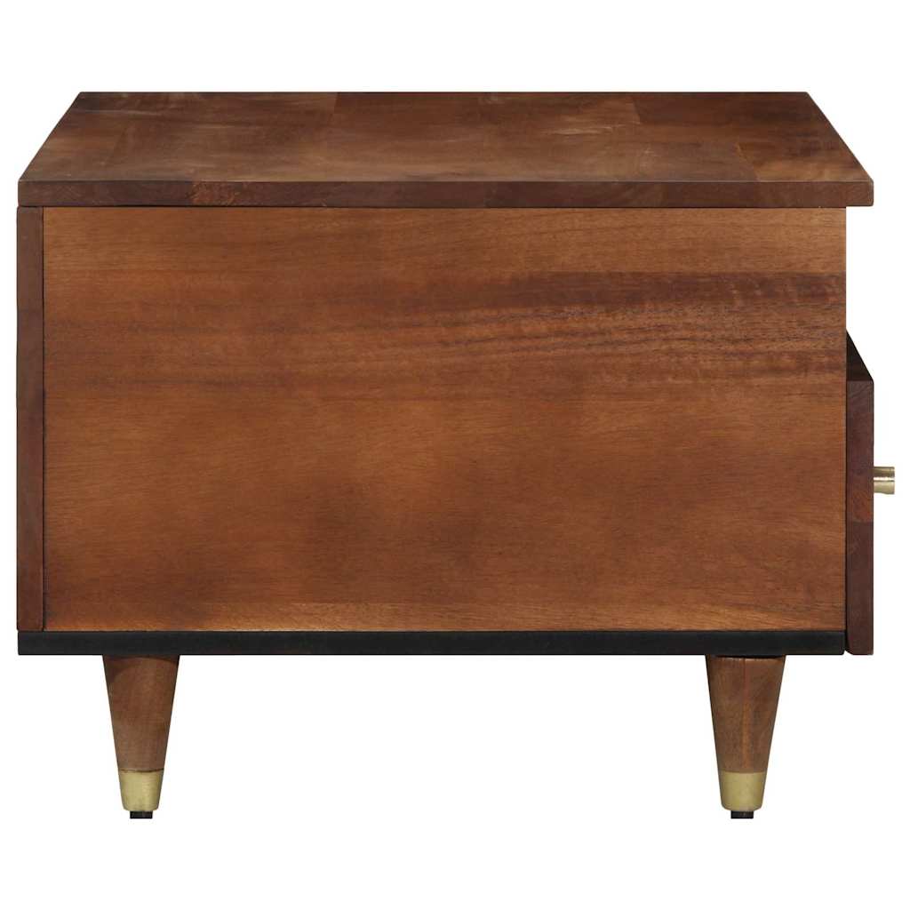 Mesa de Café Marrón miel 80 x 54 x 40 cm Madera de mango maciza