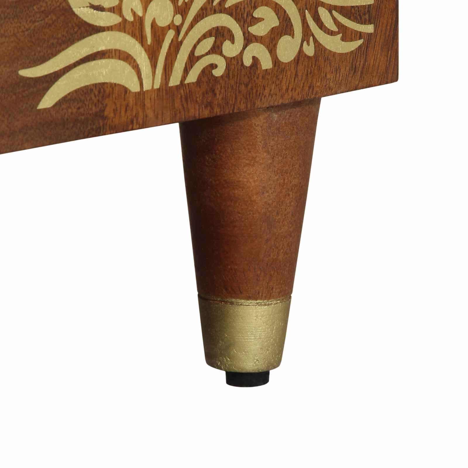 Mueble de lavabo con almacenamiento Marrón miel 62 x 33 x 58 cm