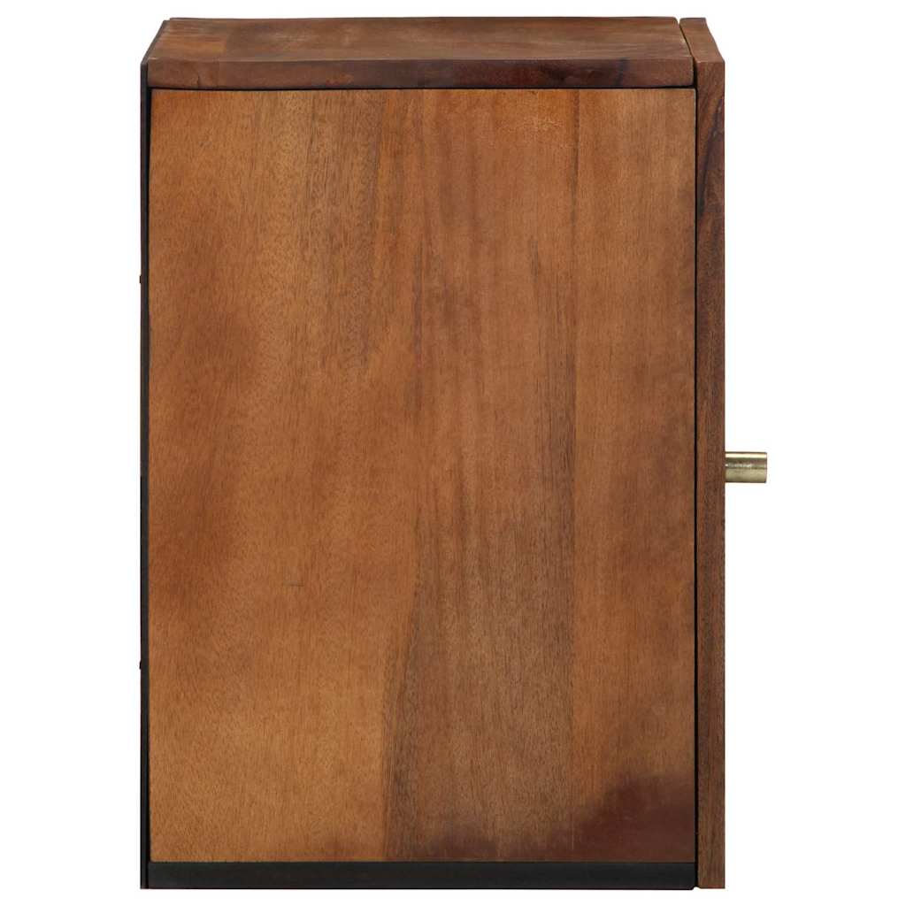 Armario de Pared con almacenamiento Marrón miel 38 x 33 x 48 cm