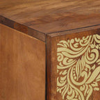 Aparador Marrón 60 x 33 x 75 cm Madera de mango maciza