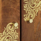Aparador Marrón 60 x 33 x 75 cm Madera de mango maciza