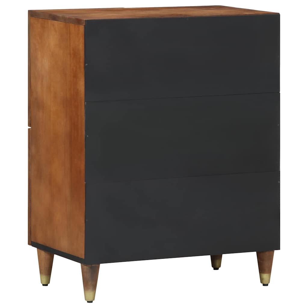 Aparador Marrón 60 x 33 x 75 cm Madera de mango maciza