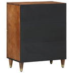 Aparador Marrón 60 x 33 x 75 cm Madera de mango maciza