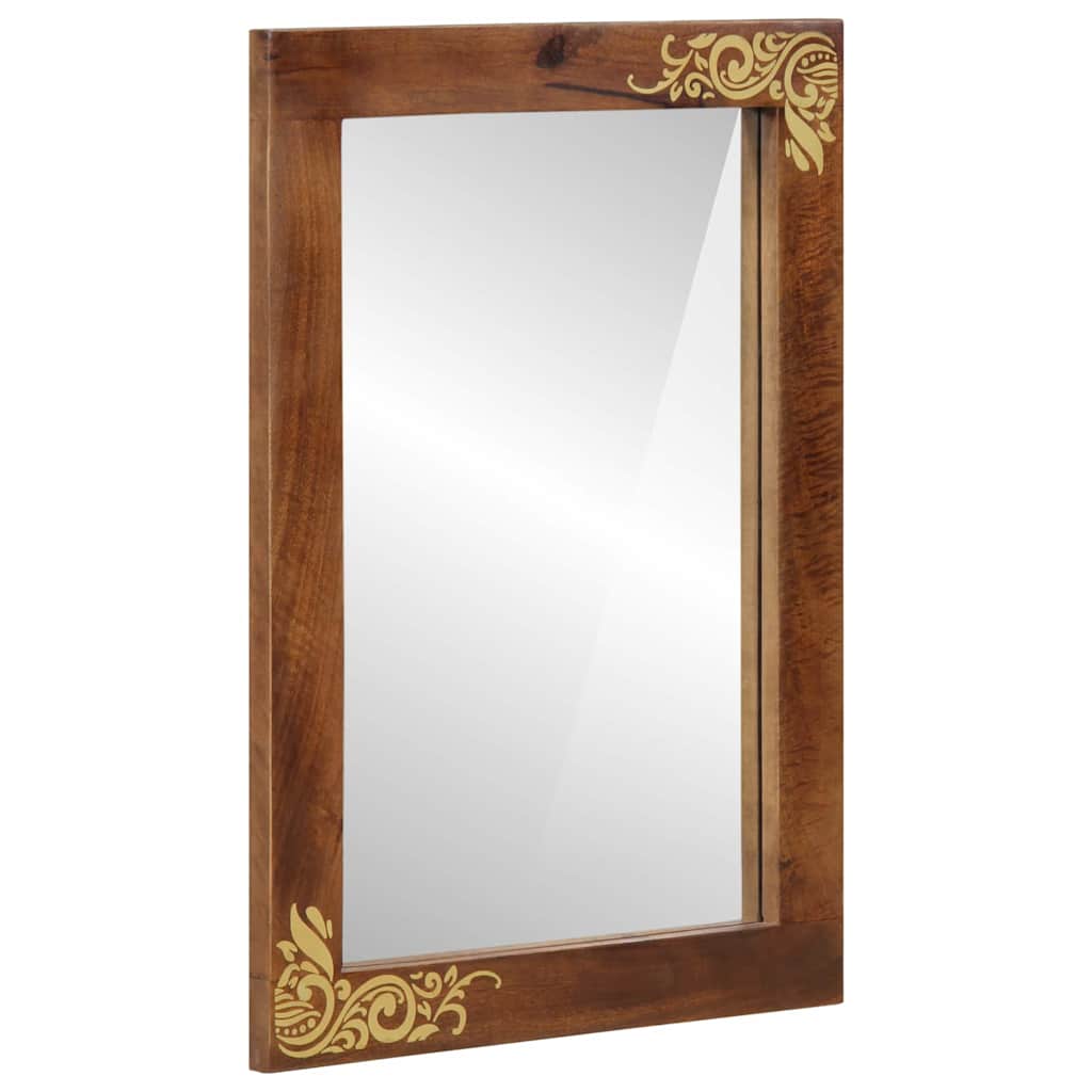 Bathroom mirror with grey mirror 70 x 50 x 2.5 cm