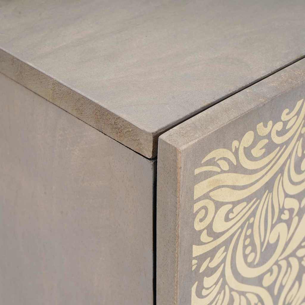 Mueble de Cuarto de Baño con puerta Gris 38 x 33 x 58 cm