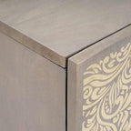 Mueble de Cuarto de Baño con puerta Gris 38 x 33 x 58 cm