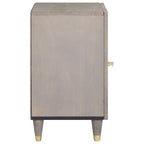 Mueble de Cuarto de Baño con puerta Gris 38 x 33 x 58 cm