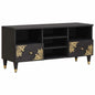 Mueble de TV con cajón con estante Marrón miel 100 x 33 x 46 cm