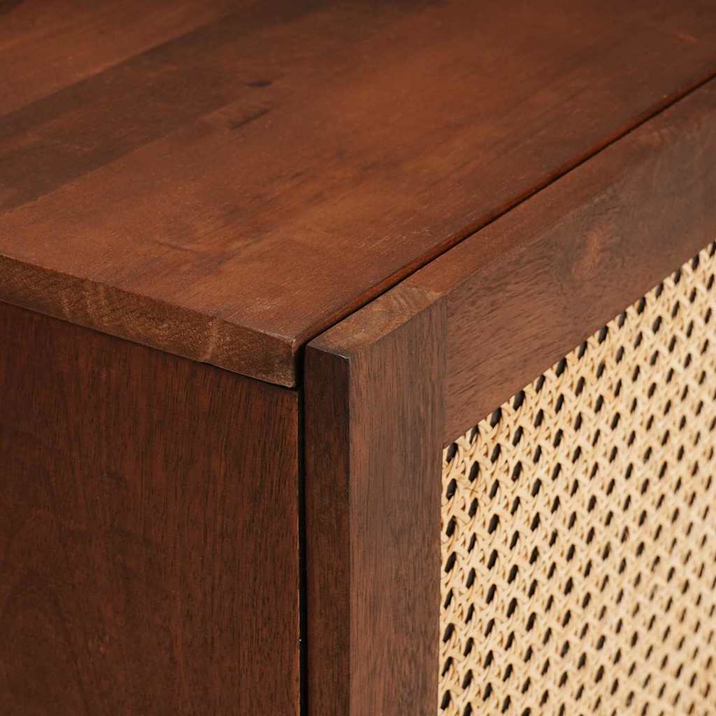 Armario de Noche 2 pcs Marrón 40 x 33,5 x 46 cm