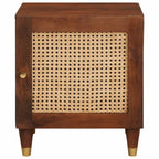 Armario de Noche 2 pcs Marrón 40 x 33,5 x 46 cm