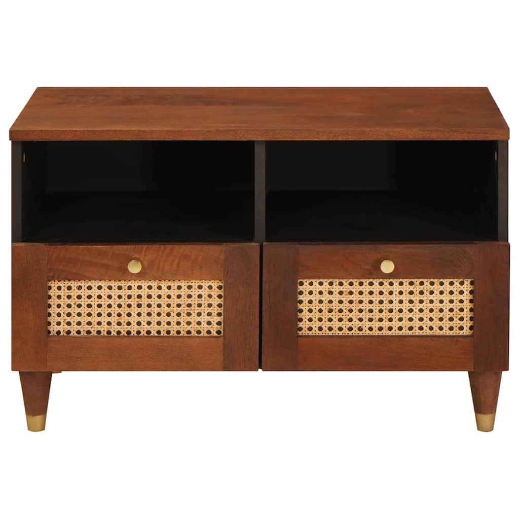 Mueble de TV Marrón 70 x 33,5 x 46 cm Madera de mango maciza