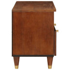 Mueble de TV Marrón 70 x 33,5 x 46 cm Madera de mango maciza