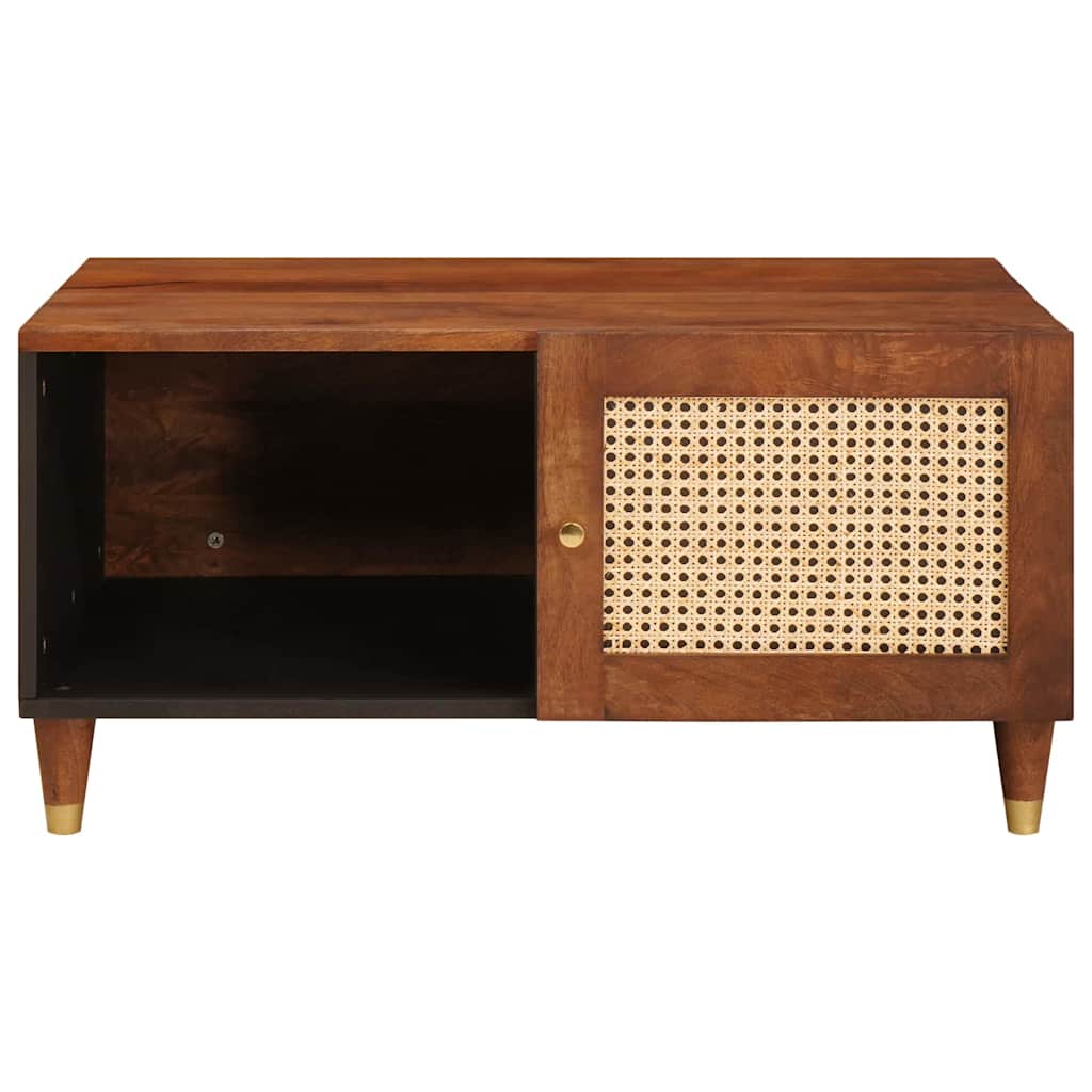Mesa de Café 80 x 50 x 40 cm Madera de mango maciza