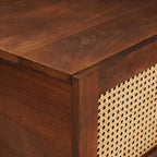 Mesa de Café 80 x 50 x 40 cm Madera de mango maciza