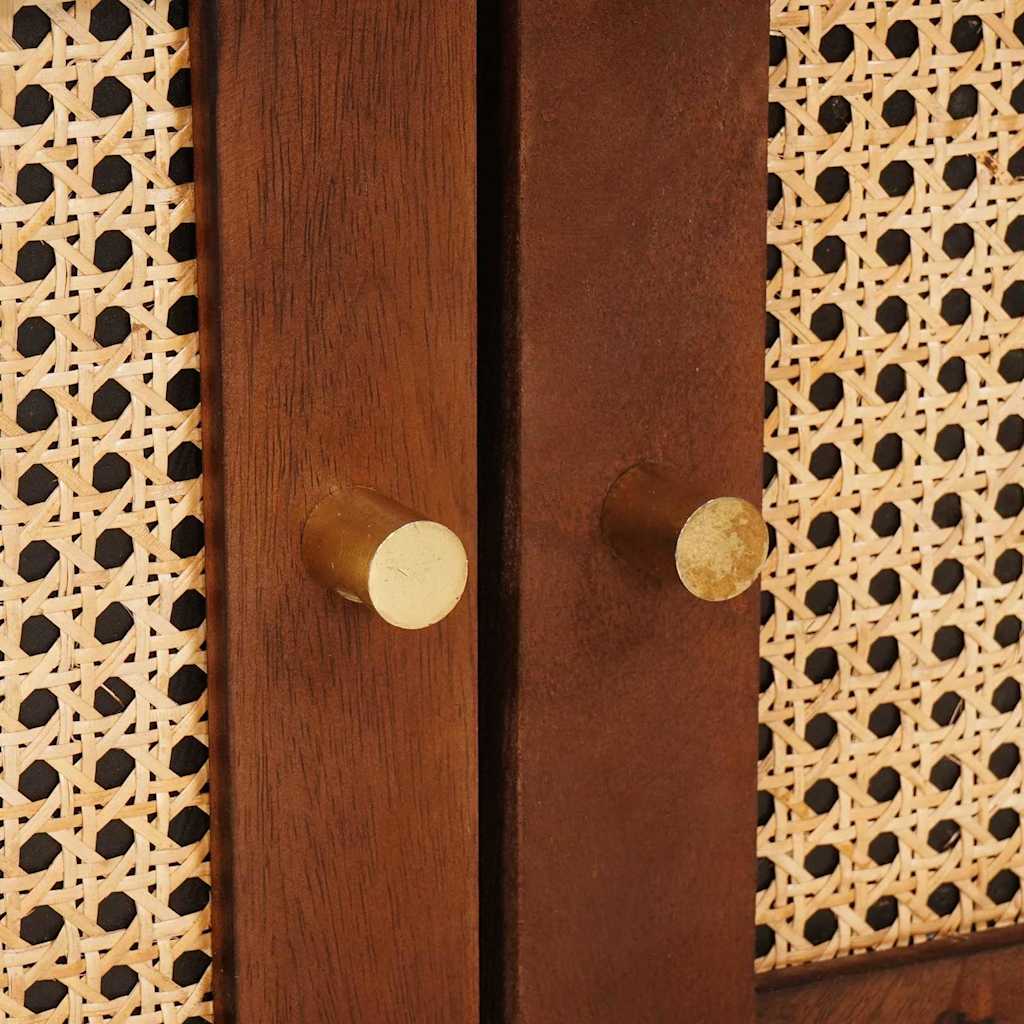 Mesa de Café 80 x 50 x 40 cm Madera de mango maciza