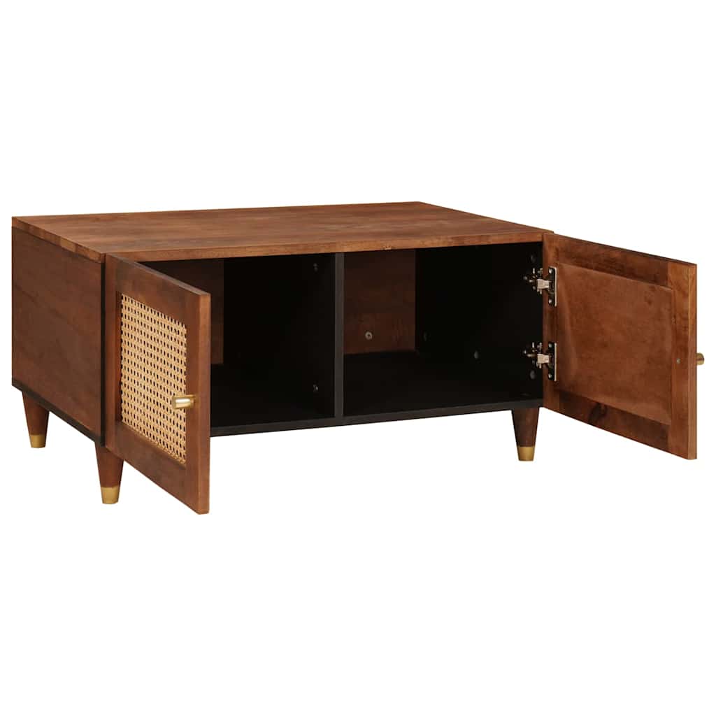 Mesa de Café 80 x 50 x 40 cm Madera de mango maciza