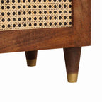 Mesas de noche con cajón 50 x 33 x 60 cm Madera de mango maciza