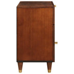 Mesas de noche con cajón 50 x 33 x 60 cm Madera de mango maciza