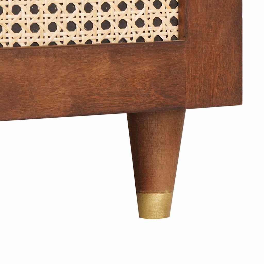 Mesa de Café con cajón 80 x 54 x 40 cm Madera de mango maciza