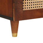 Mueble de TV Marrón 80 x 33,5 x 46 cm Madera de mango maciza