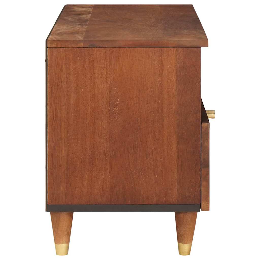 Mueble de TV Marrón 80 x 33,5 x 46 cm Madera de mango maciza