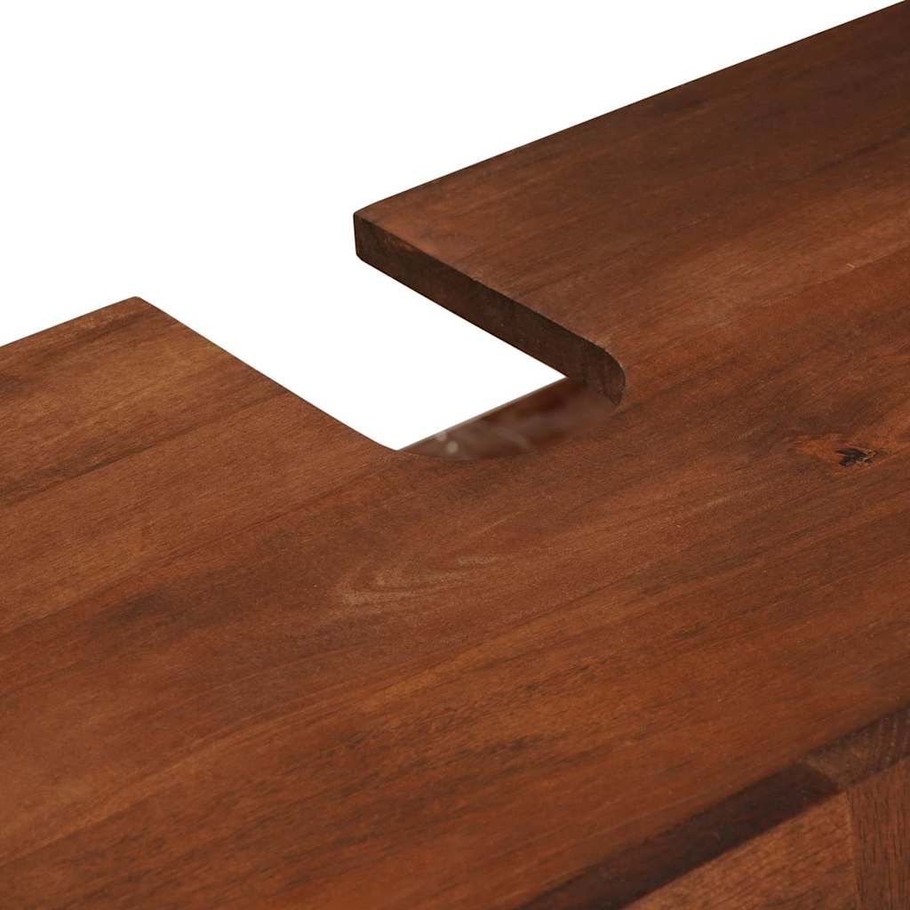 Mueble de lavabo Marrón 62 x 33 x 58 cm Madera de ingeniería