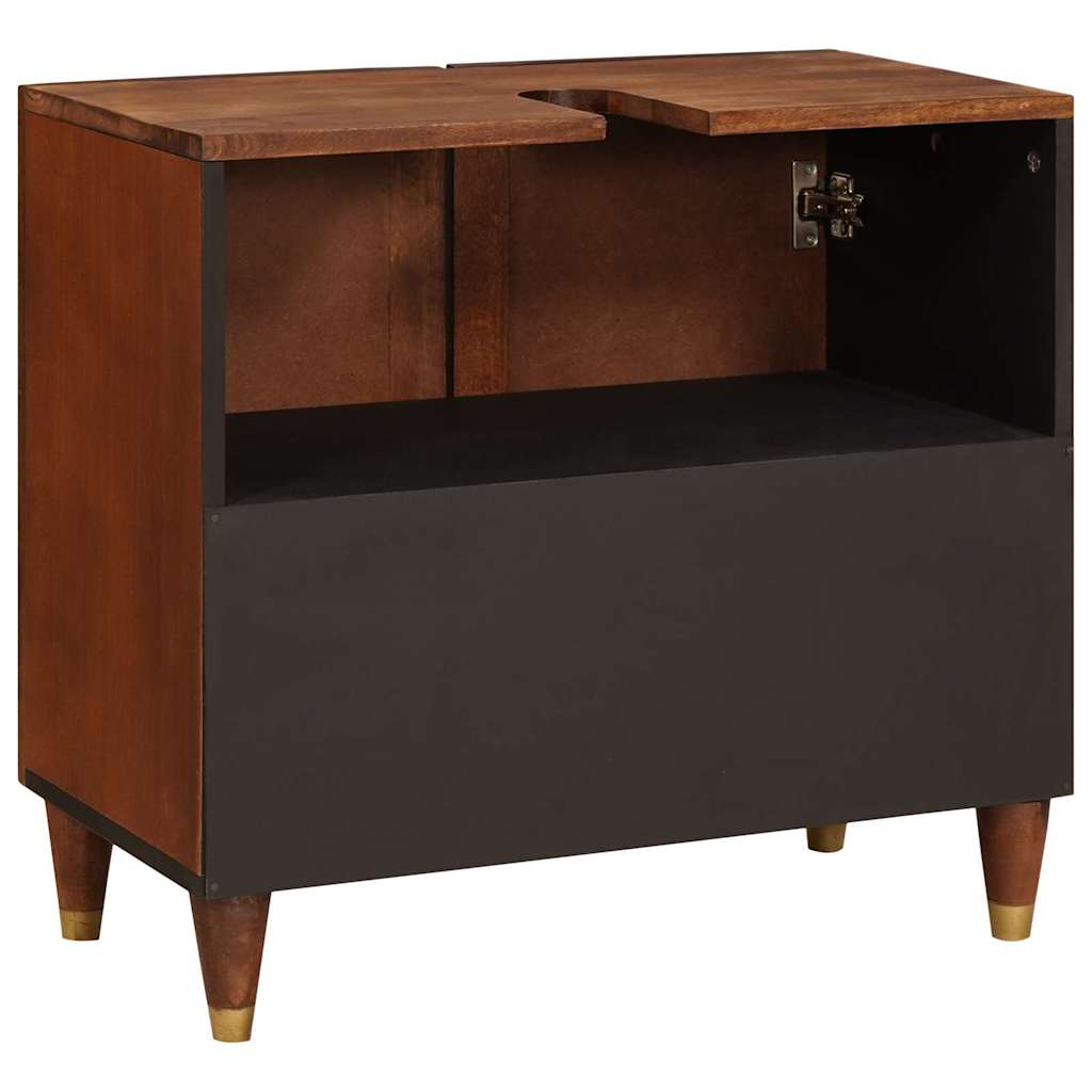 Mueble de lavabo Marrón 62 x 33 x 58 cm Madera de ingeniería