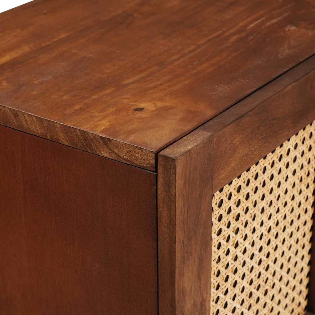 Aparador Marrón 60 x 33,5 x 75 cm Madera de mango maciza