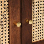Aparador Marrón 60 x 33,5 x 75 cm Madera de mango maciza