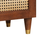 Aparador Marrón 60 x 33,5 x 75 cm Madera de mango maciza