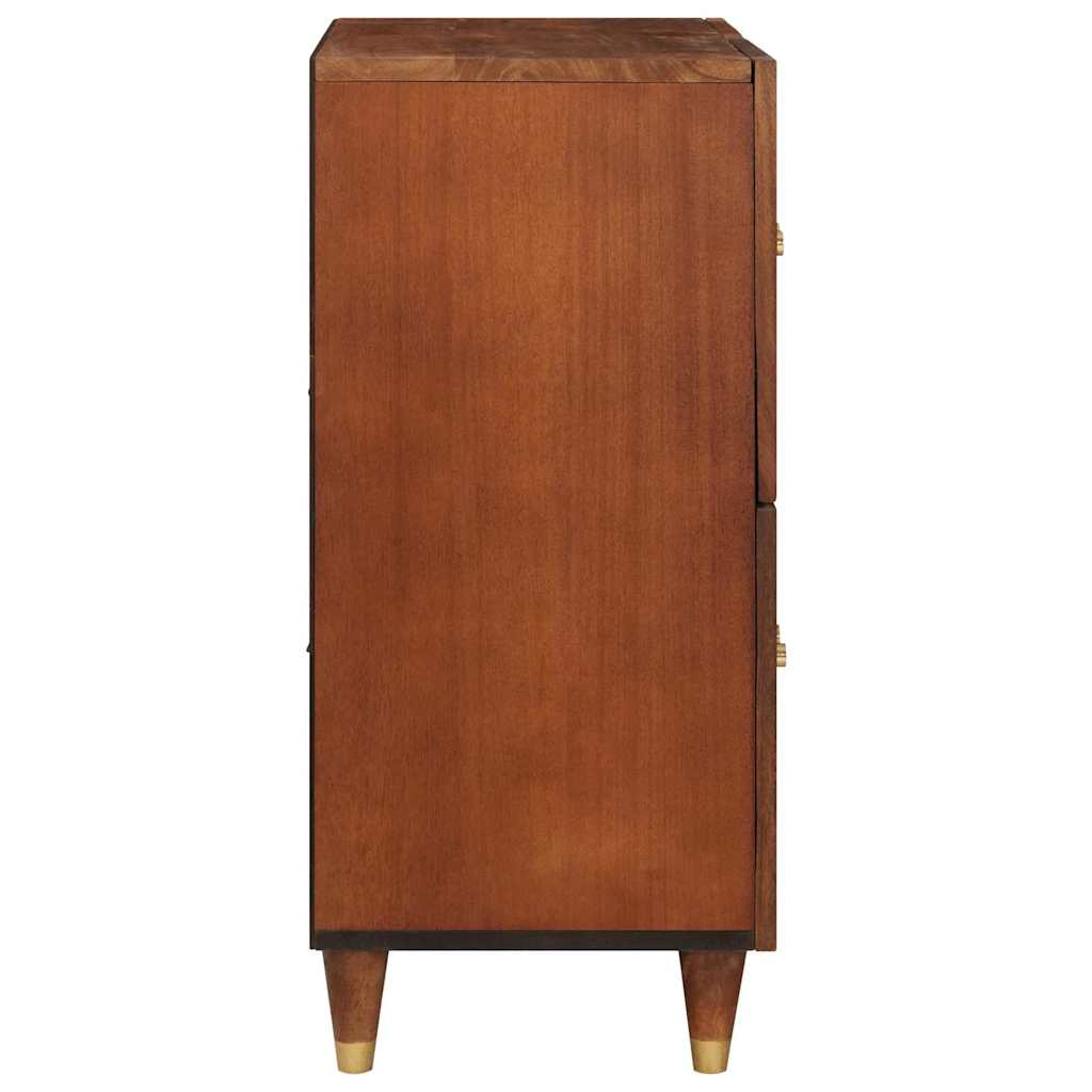 Aparador Marrón 60 x 33,5 x 75 cm Madera de mango maciza