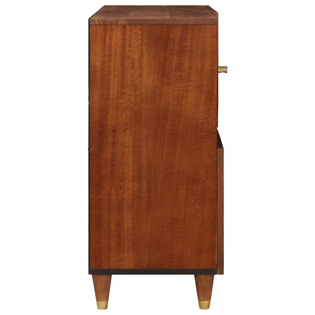 Aparador Marrón 80 x 33,5 x 75 cm Madera de mango maciza