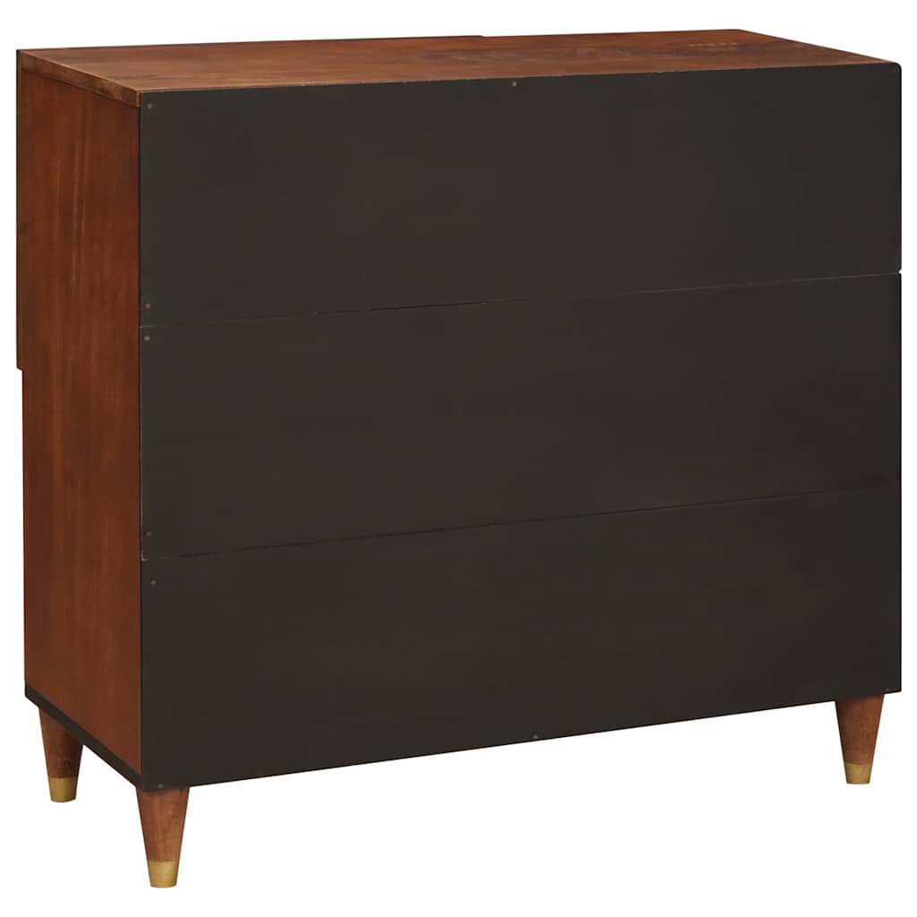 Aparador Marrón 80 x 33,5 x 75 cm Madera de mango maciza