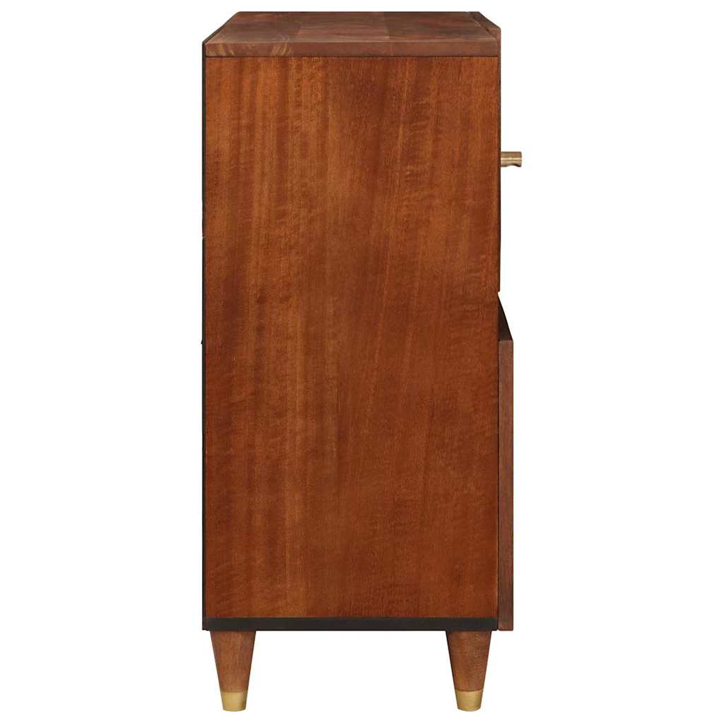 Aparador Marrón 80 x 33,5 x 75 cm Madera de mango maciza
