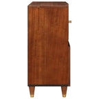 Aparador Marrón 80 x 33,5 x 75 cm Madera de mango maciza