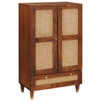 Mueble Alto Marrón 60 x 33,5 x 100 cm Madera de mango maciza