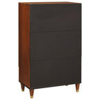 Mueble Alto Marrón 60 x 33,5 x 100 cm Madera de mango maciza