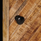 Mesa de Café Marrón 80 x 50 x 40 cm Madera de mango maciza