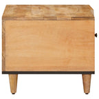 Mesa de Café Marrón 80 x 50 x 40 cm Madera de mango maciza