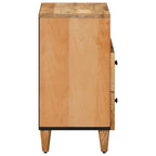 Mesita de Noche Marrón 50 x 33 x 60 cm Madera de mango maciza
