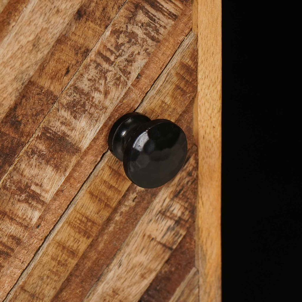 Mesa de Café Marrón 100 x 54 x 40 cm Madera de mango maciza
