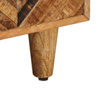 Mesa de Café Marrón 100 x 54 x 40 cm Madera de mango maciza