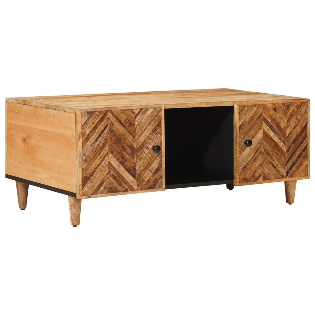 Mesa de Café Marrón 100 x 54 x 40 cm Madera de mango maciza