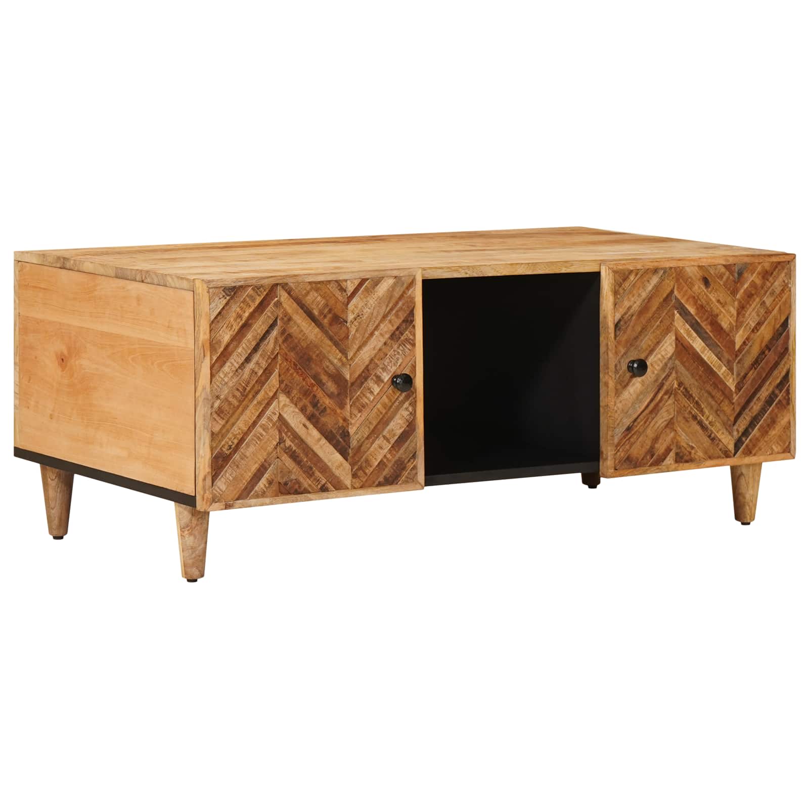 Mesa de Café Marrón 100 x 54 x 40 cm Madera de mango maciza