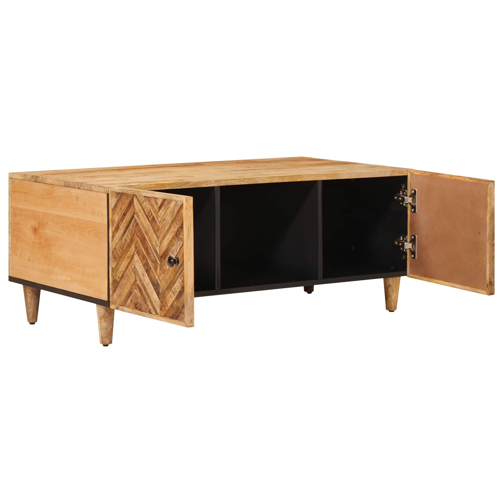 Mesa de Café Marrón 100 x 54 x 40 cm Madera de mango maciza