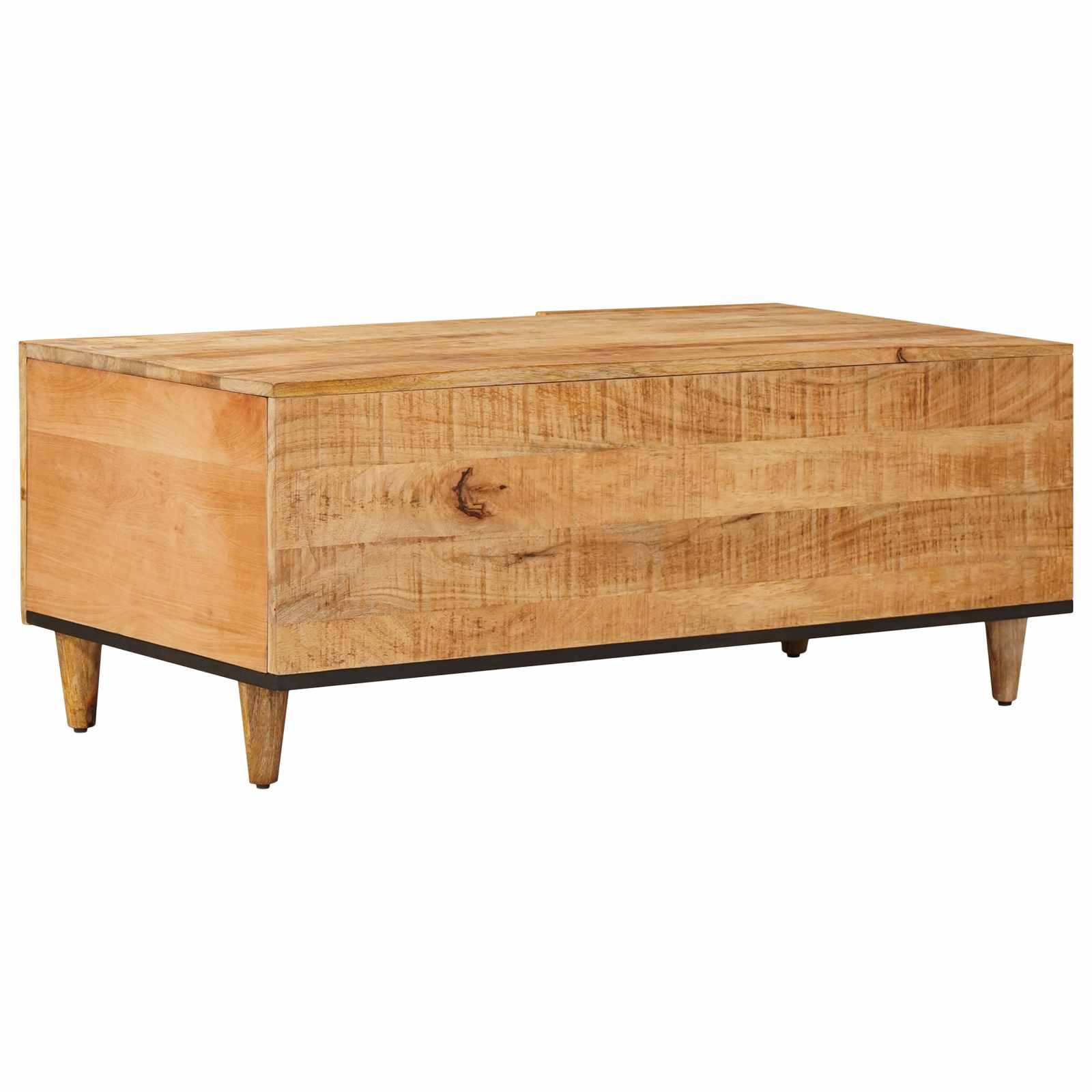 Mesa de Café Marrón 100 x 54 x 40 cm Madera de mango maciza