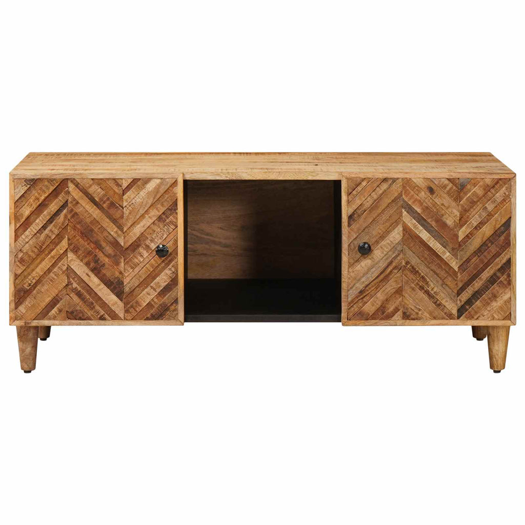 Mesa de Café Marrón 100 x 54 x 40 cm Madera de mango maciza